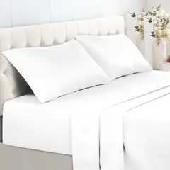 TIENDA EL GARAGE - Sabanas Blancas Plaza 1,5 Varios Tonos 1800 Hotel Luxury Ultra Soft