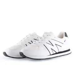 MICHELIN FOOTWEAR - Zapatilla Urbana Para Hombre Color Blanco Negro Cc12