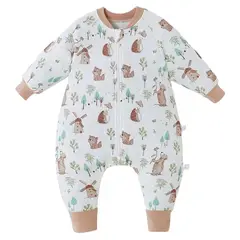 KIVARA - Saquito De Dormir Bebe Con Pies y Mangas Castillo Tog 1,5