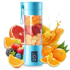 OEM - Batidora Juguera Portátil Recargable Azul