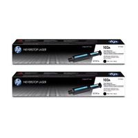 Pack 2 Toner 103a Genuinos Negros W1103a Neverstop 1000 Mfp 1200