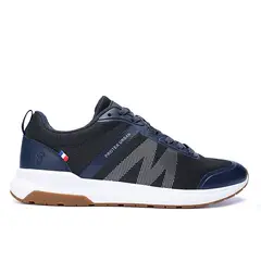 MICHELIN FOOTWEAR - Zapatilla Urbana Para Hombre Color Azul Oscuro Gris Pu15