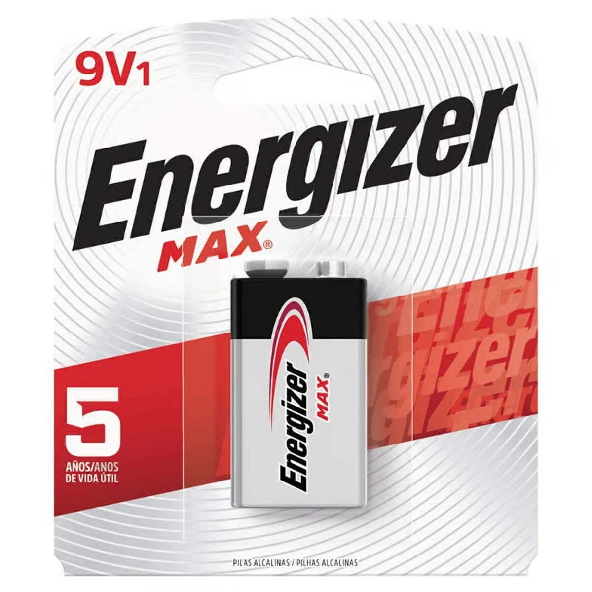 ENERGIZER - PILA MAX 9V X 1  522BP ENERGIZER