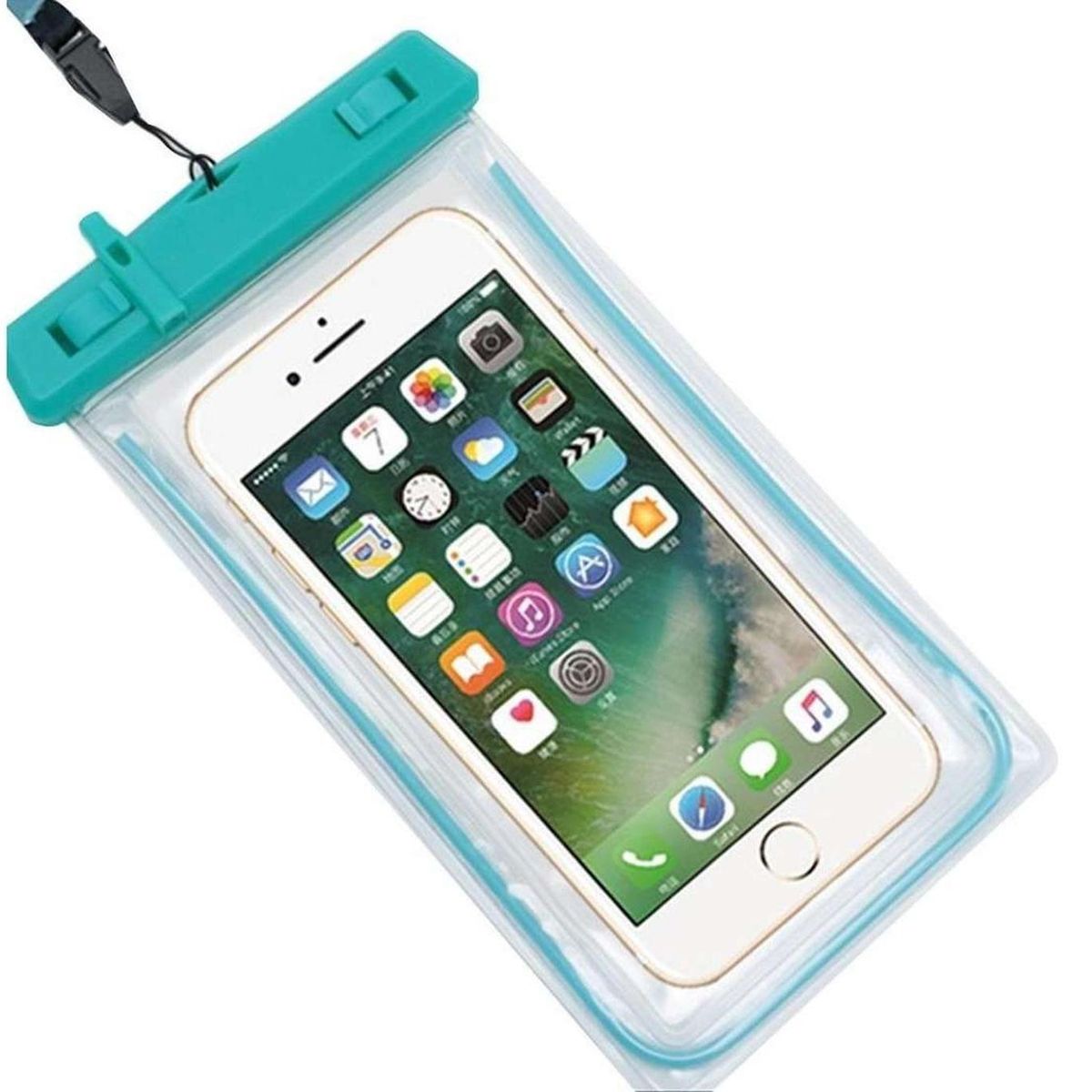 GEN - Funda Impermeable Protector Celular Sumergible Agua Flotador Piscina Mar