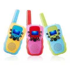 DBLUE - Set de 3 Walkie-Talkies para Niños