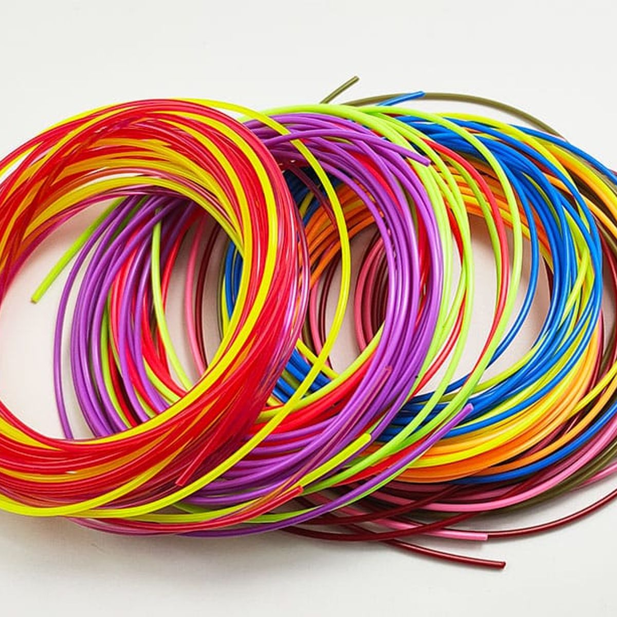 GENERICO - FILAMENTO PARA LAPIZ 3D 200 METROS 20 COLORES