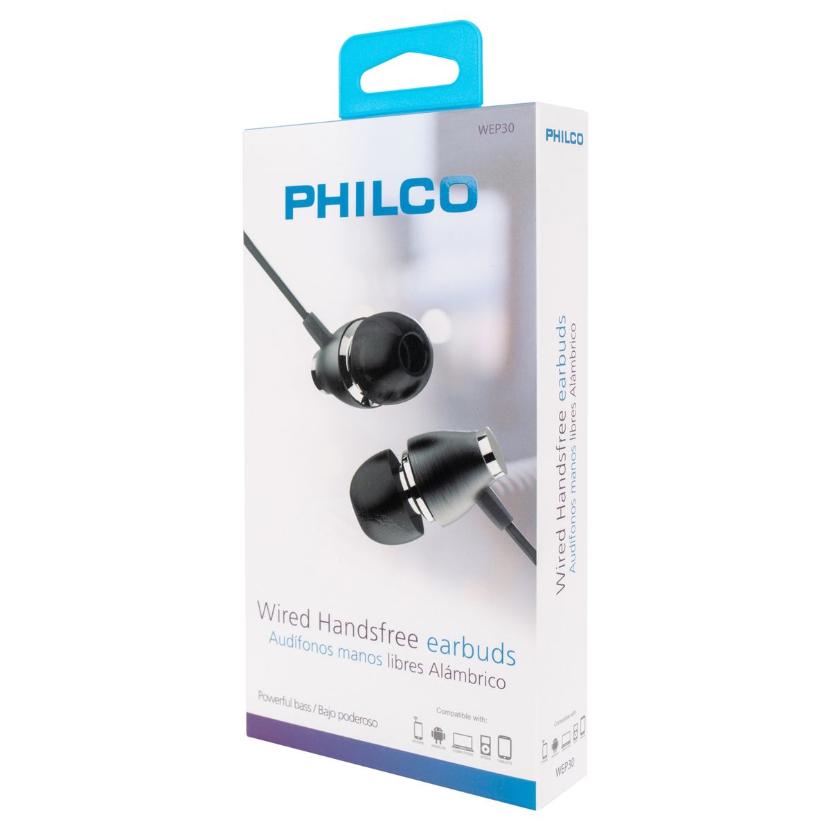 PHILCO - AUDIFONO PHILCO MANOS LIBRES NEGRO WEP30