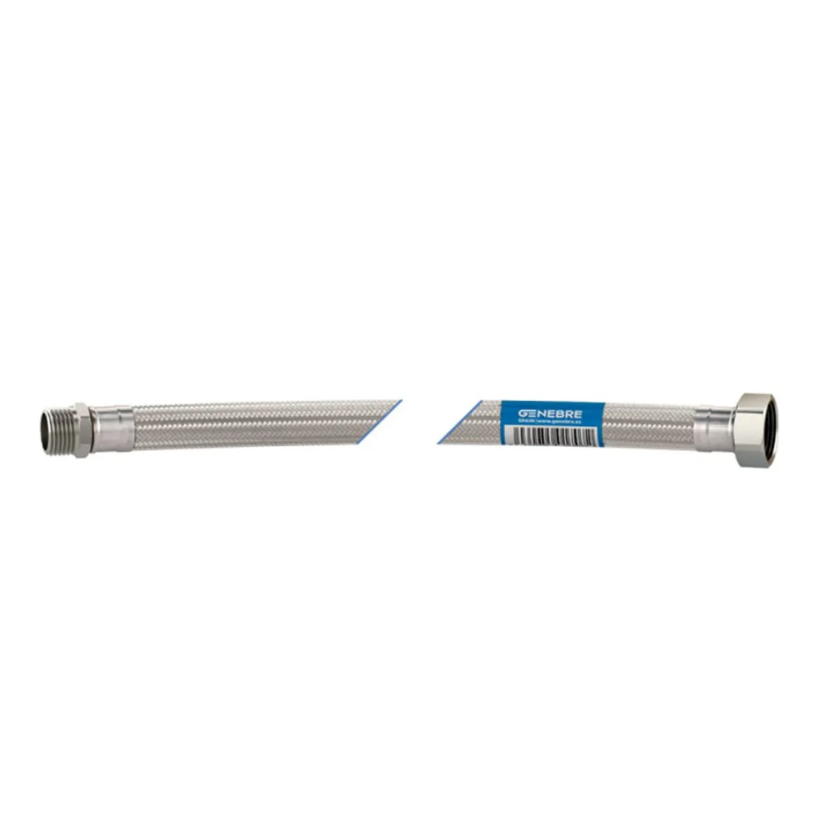 GENERICO - Conexión Flexible Geflex DN25 1 Pulgada 100cm GENEBRE