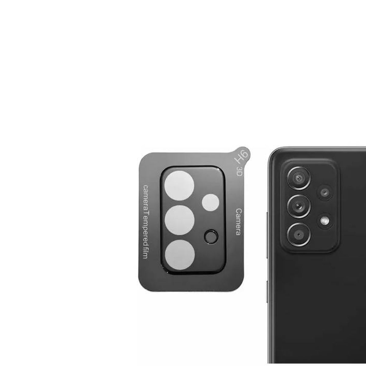 GENERICO - Lamina Vidrio para Camara trasera Samsung S22 Ultra