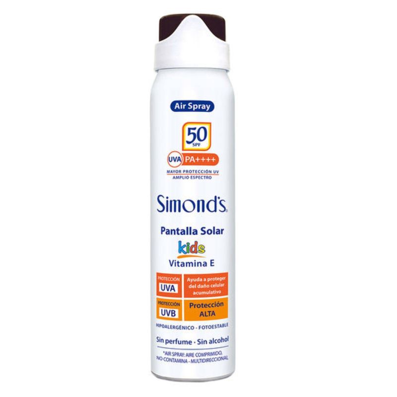 SIMONDS - SIMOND S SOLAR SPF50 PANTALLA NIÑOS AEROSOL 75ML