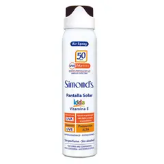 SIMONDS - SIMOND S SOLAR SPF50 PANTALLA NIÑOS AEROSOL 75ML