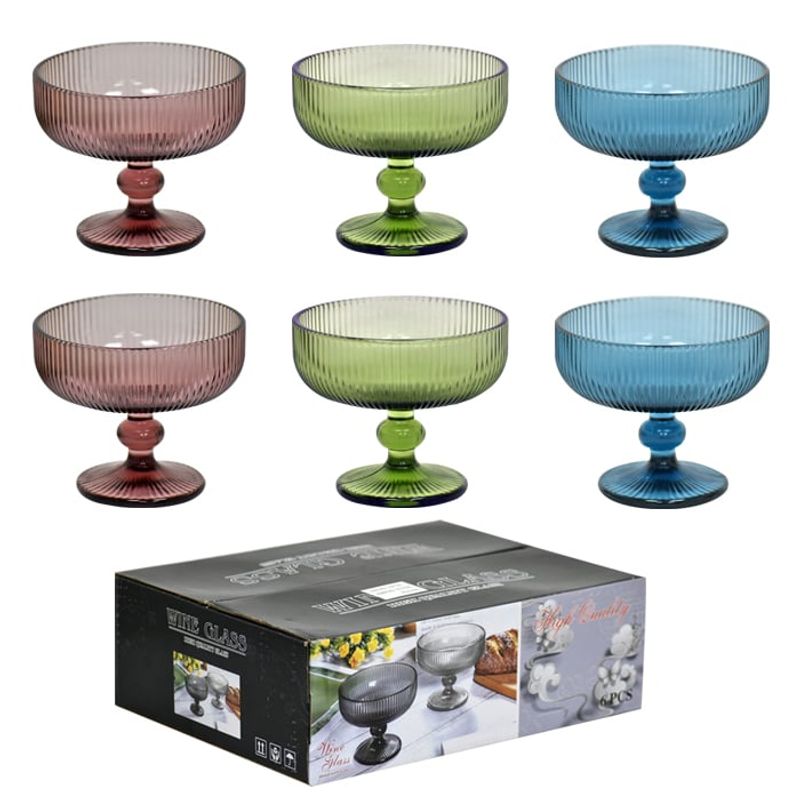 GENERICO - Set Postre 6 Pza Colors