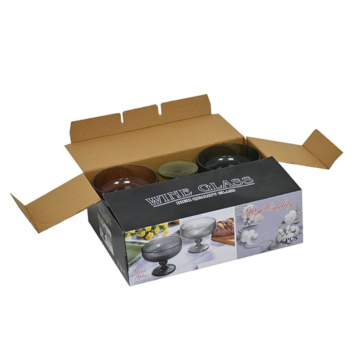 GENERICO - Set Postre 6 Pza Colors