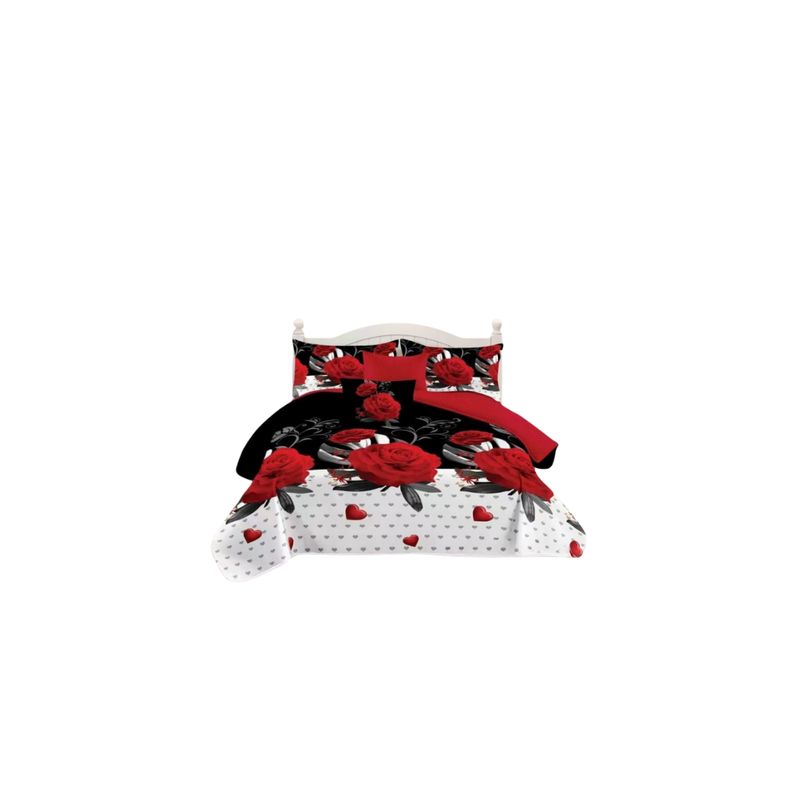 GENERICO - Cubrecama Quilt De Verano King Diseños Estampados Floral