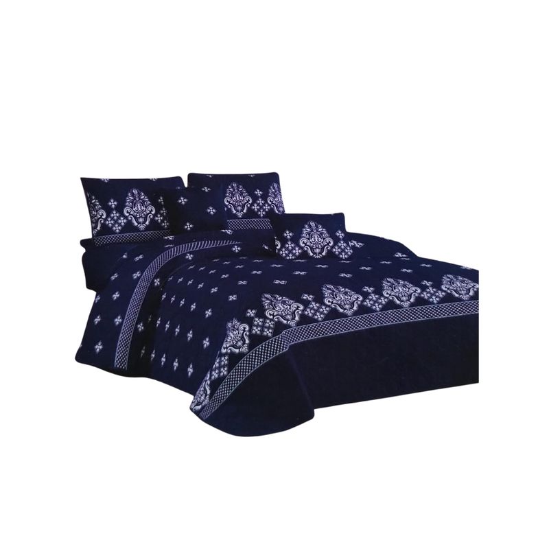 GENERICO - Cubrecama Quilt De Verano King Diseños Estampados TF
