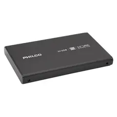 PHILCO - COFRE PARA DISCO DURO 2.5 SATA USB 3.0 NEGRO