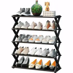 LINE - Organizador De Zapatos Zapatera 5 Niveles Organizador Zapatos Hogar