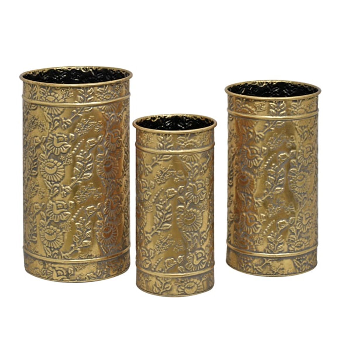 MSA MUEBLES SANTA ANA - Set 3 Paragüeros Barroco Luxe Collection