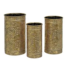 MSA MUEBLES SANTA ANA - Set 3 Paragüeros Barroco Luxe Collection