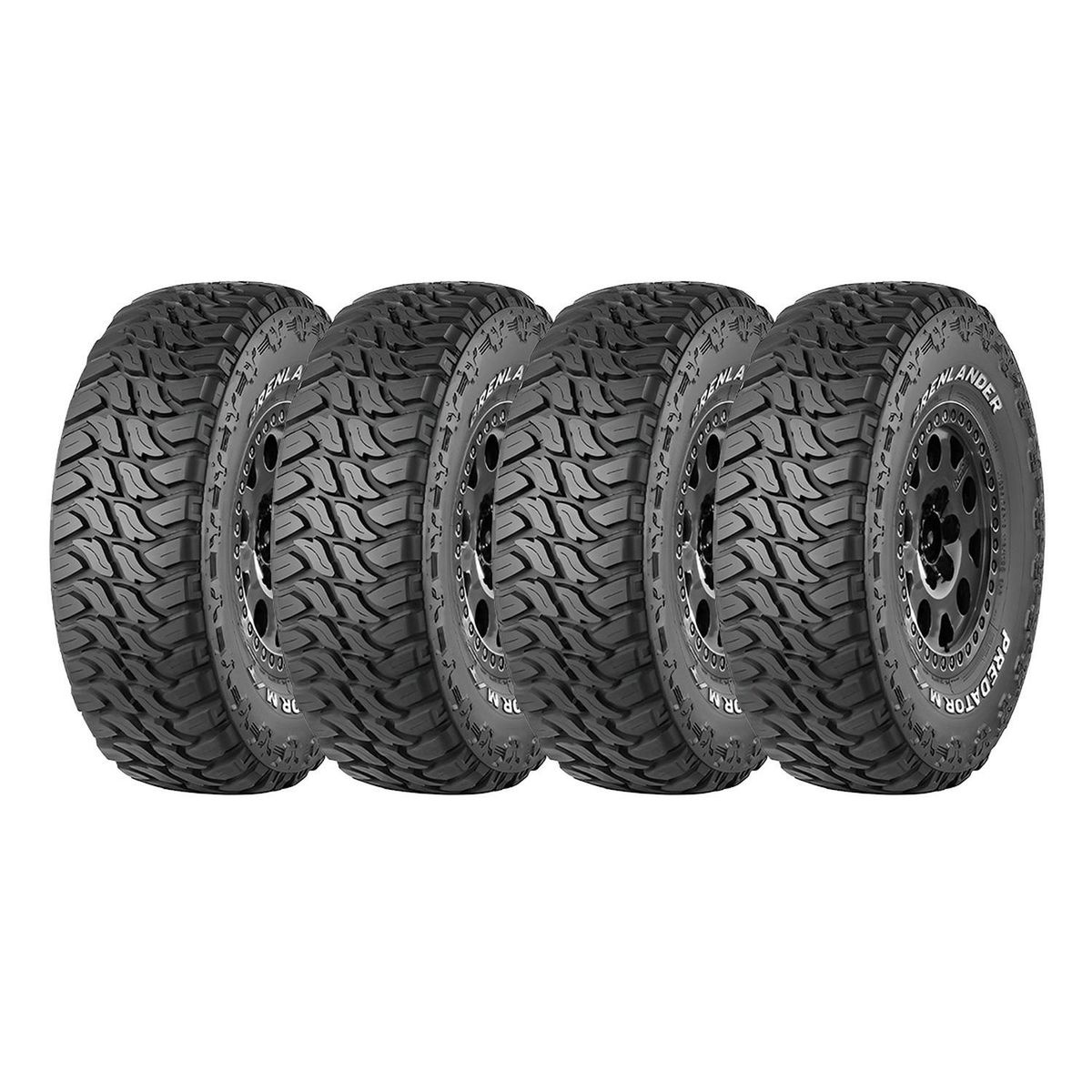 GENERICO - Neumático SET X4 24570R16 118115Q PREDATOR MT Grenlander MT LT CHN