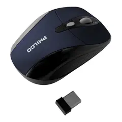 PHILCO - MOUSE OPTICO INAL AZUL - Azul