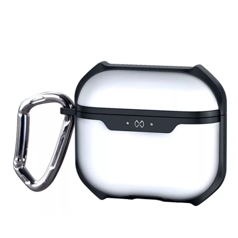 XUNDD - Funda para Airpods 3era Gen Militar Grade X Antigolpes Negro