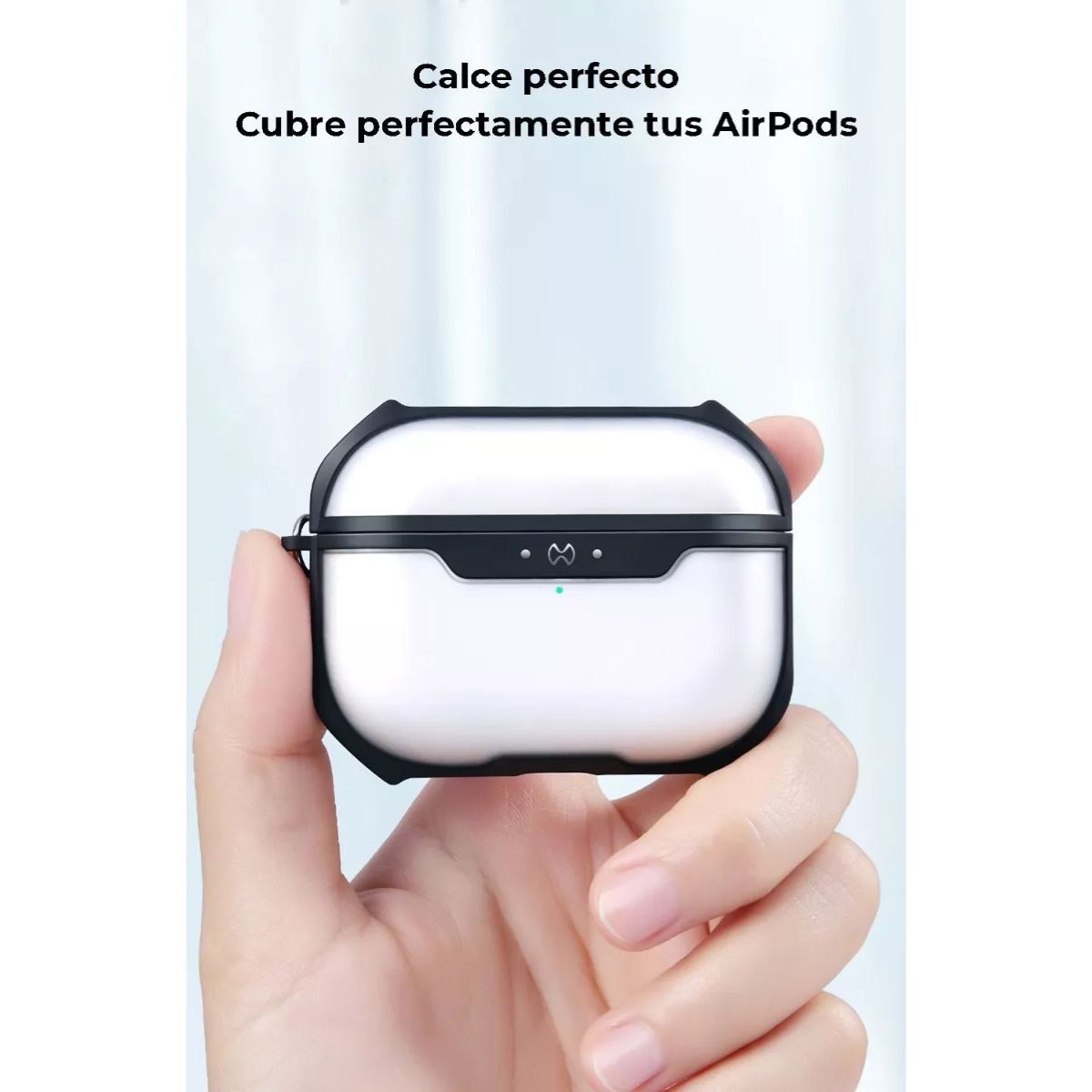 XUNDD - Funda para Airpods 3era Gen Militar Grade X Antigolpes Negro