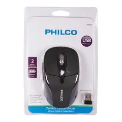 PHILCO - MOUSE OPTICO INAL NEGRO - Negro