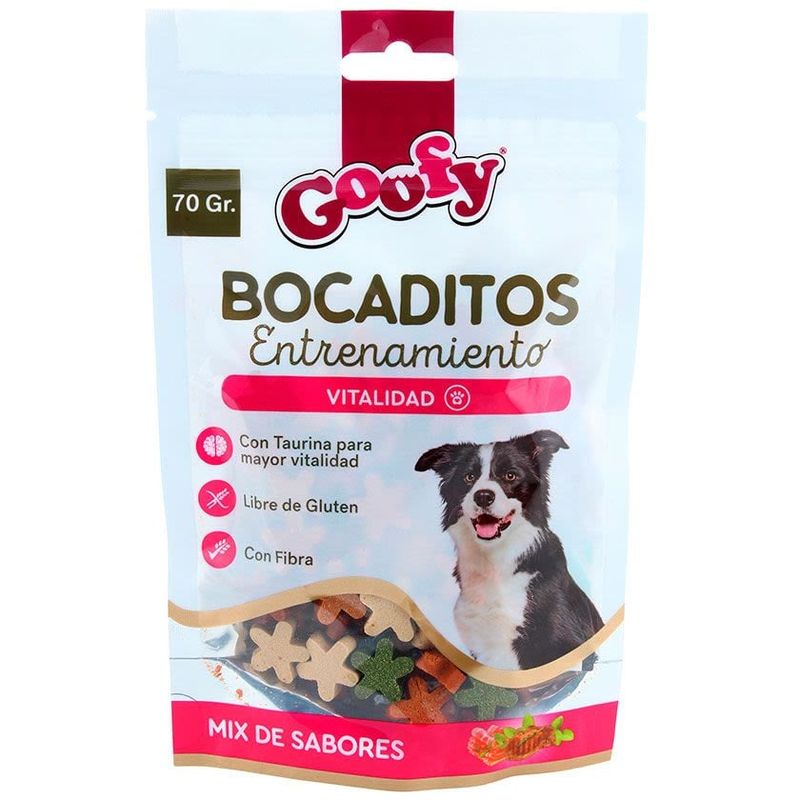 GENERICO - Snack Perro Goofy Bocaditos de entrenamiento 70Gr