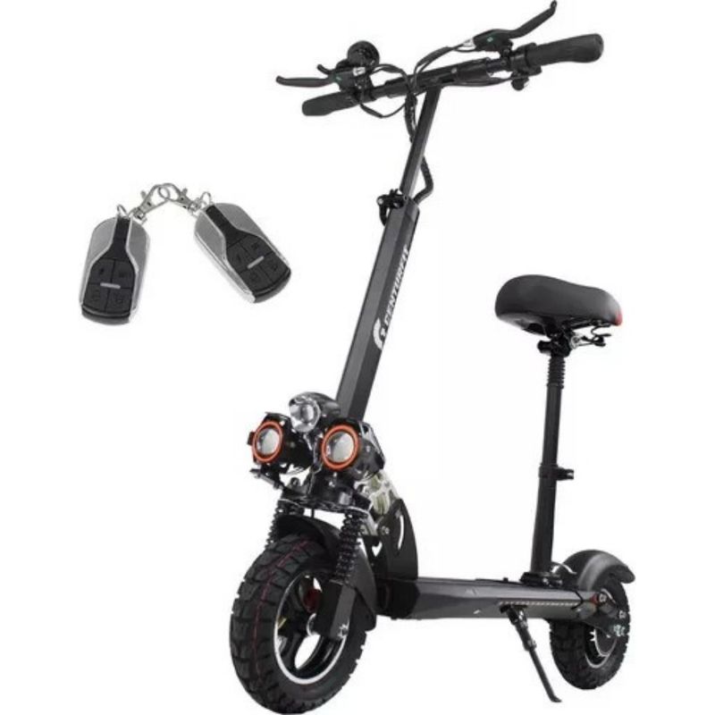 U BUY - Scooter Electrico Con Asiento Luz Led Usb Alarma 48 Kmh