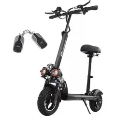 U BUY - Scooter Electrico Con Asiento Luz Led Usb Alarma 48 Kmh