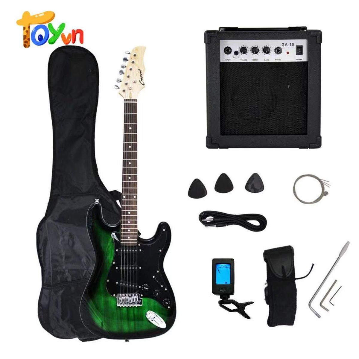 TOYUN TOYUN - Guitarra Eléctrica + Amplif + Accesorios