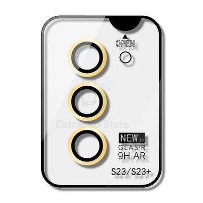 Imagen 2 del producto Protector De Camara Para Samsung S23-S23 Plus - Dorado