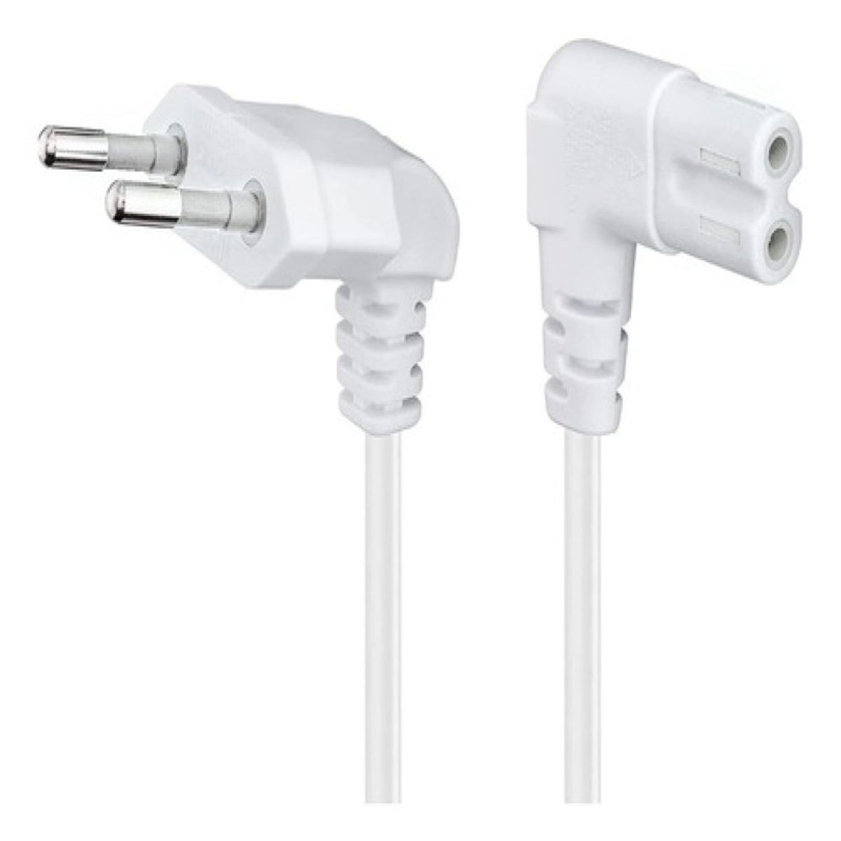 GENERICO - Cable De Poder Tv Blanco 5m Premium Smart Tv Corriente Tipo8