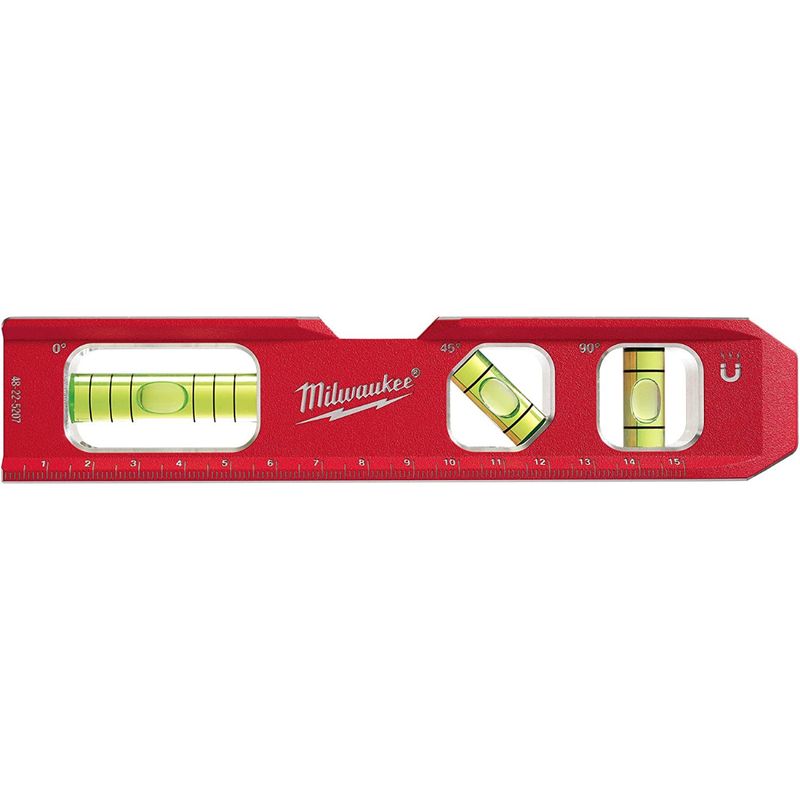 MILWAUKEE - NIVEL DE TORPEDO METRICO COMPACTO 48-22-5207 MILWAUKEE