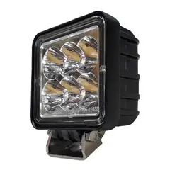 GOTEK - Pack 2 Foco Neblinero, 6 Led, 3 Pulgadas 12v 24v