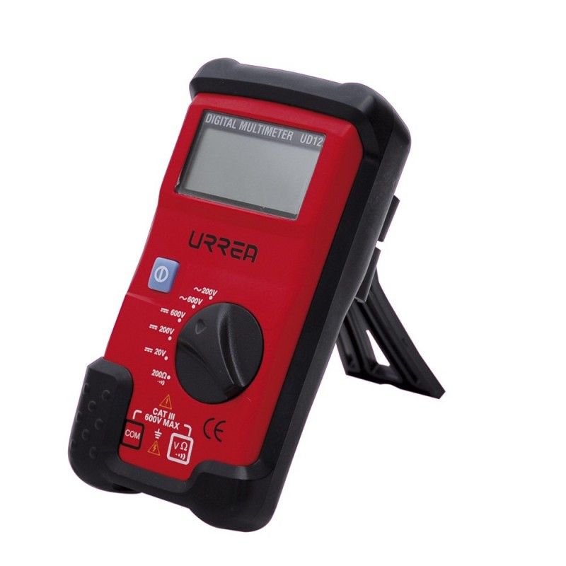URREA - MULTIMETRO COMPACTO 600 VCD/600 VCA UD12 URREA