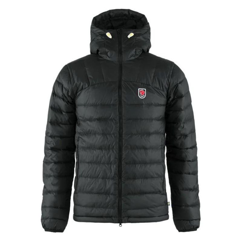 FJALLRAVEN - Chaqueta Pluma Hombre Expedition Pack Down Hoodie Black