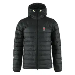 FJALLRAVEN - Chaqueta Pluma Hombre Expedition Pack Down Hoodie Black