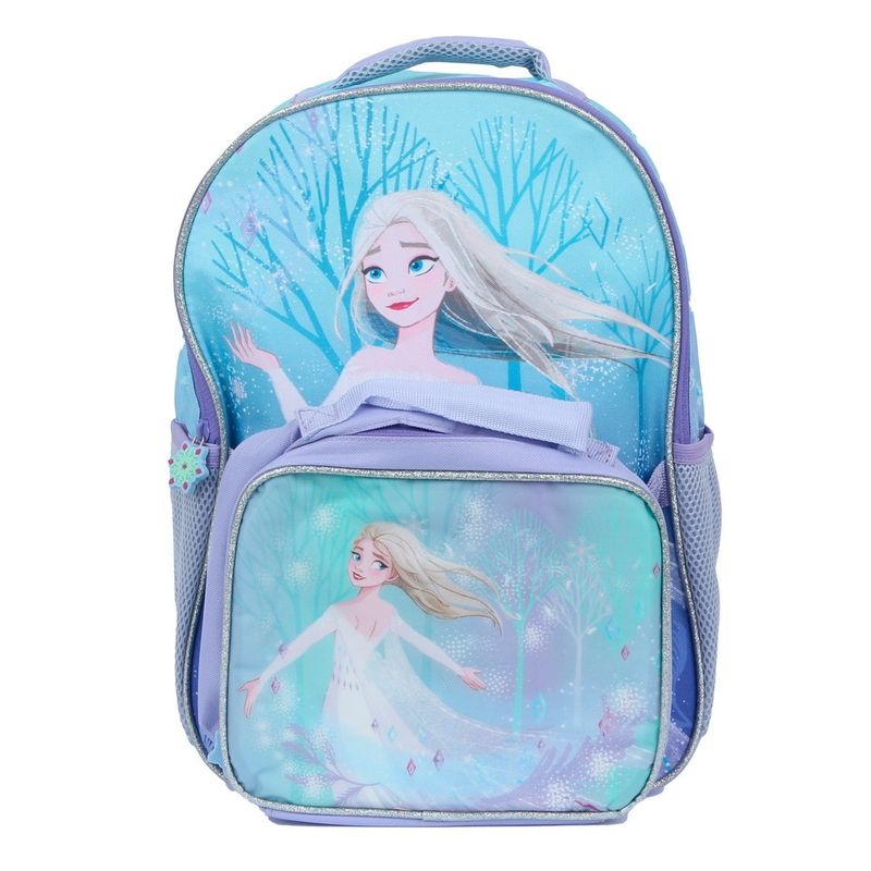 FROZEN - MOCHILA CON LONCHERA INFANTIL FROZEN