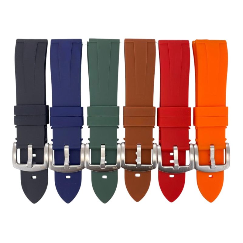 R24 - Correa Reloj Silicona R24 ZN6 Variedad de Colores 22mm