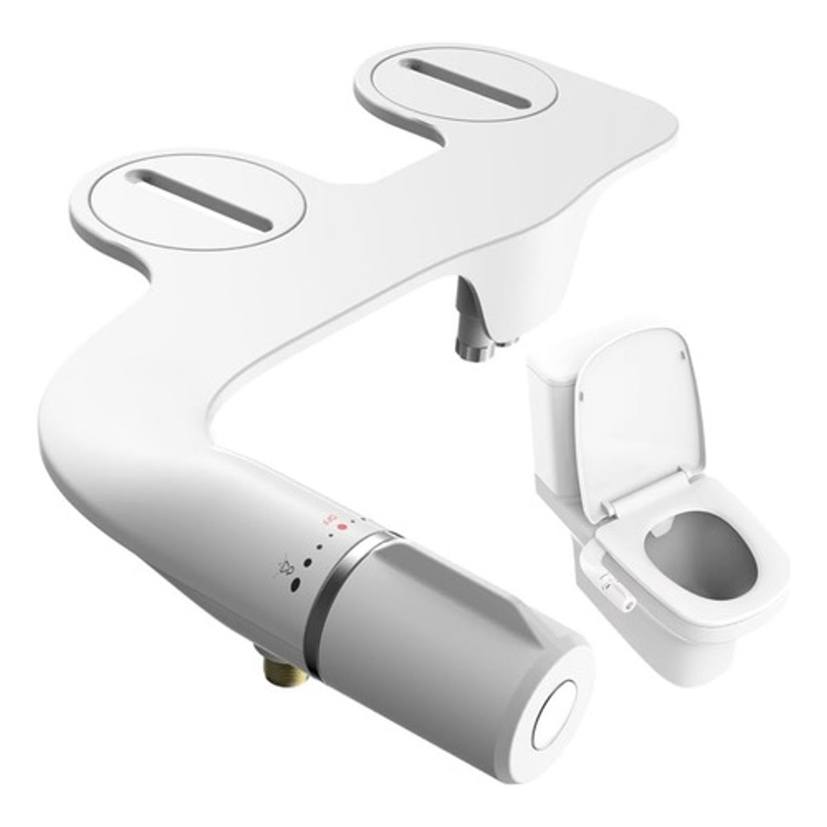 GENERICO - Bidet Ultra Delgado Ducha Árabe Turca Baño Inodoro Japonés