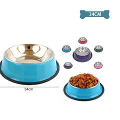 GENERICO - Cuenco Metálico Color Aleatorio 34Cm