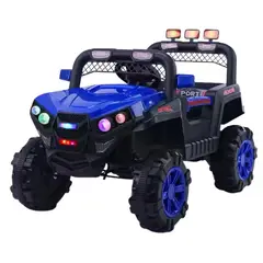 AUCKLAND OUTDOOR - Auto Electrico Infantil Jeep Batería Con Control 2069 Azul