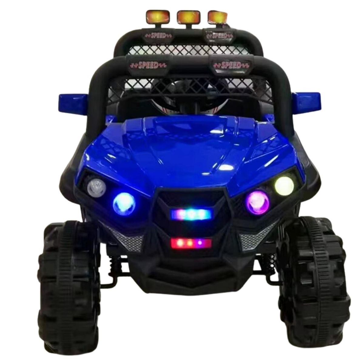 AUCKLAND OUTDOOR - Auto Electrico Infantil Jeep Batería Con Control 2069 Azul