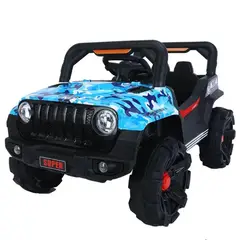 AUCKLAND OUTDOOR - Auto Electrico Infantil Jeep Batería Con Control 2188Pp Azul