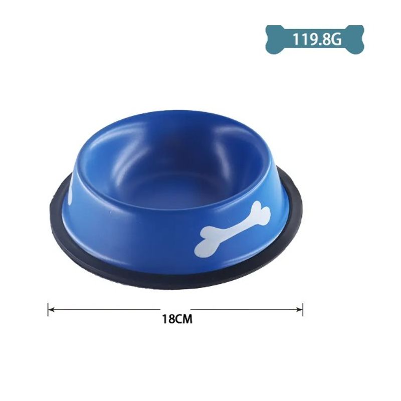 GENERICO - Cuenco Metálico 18Cm Colores Surtidos