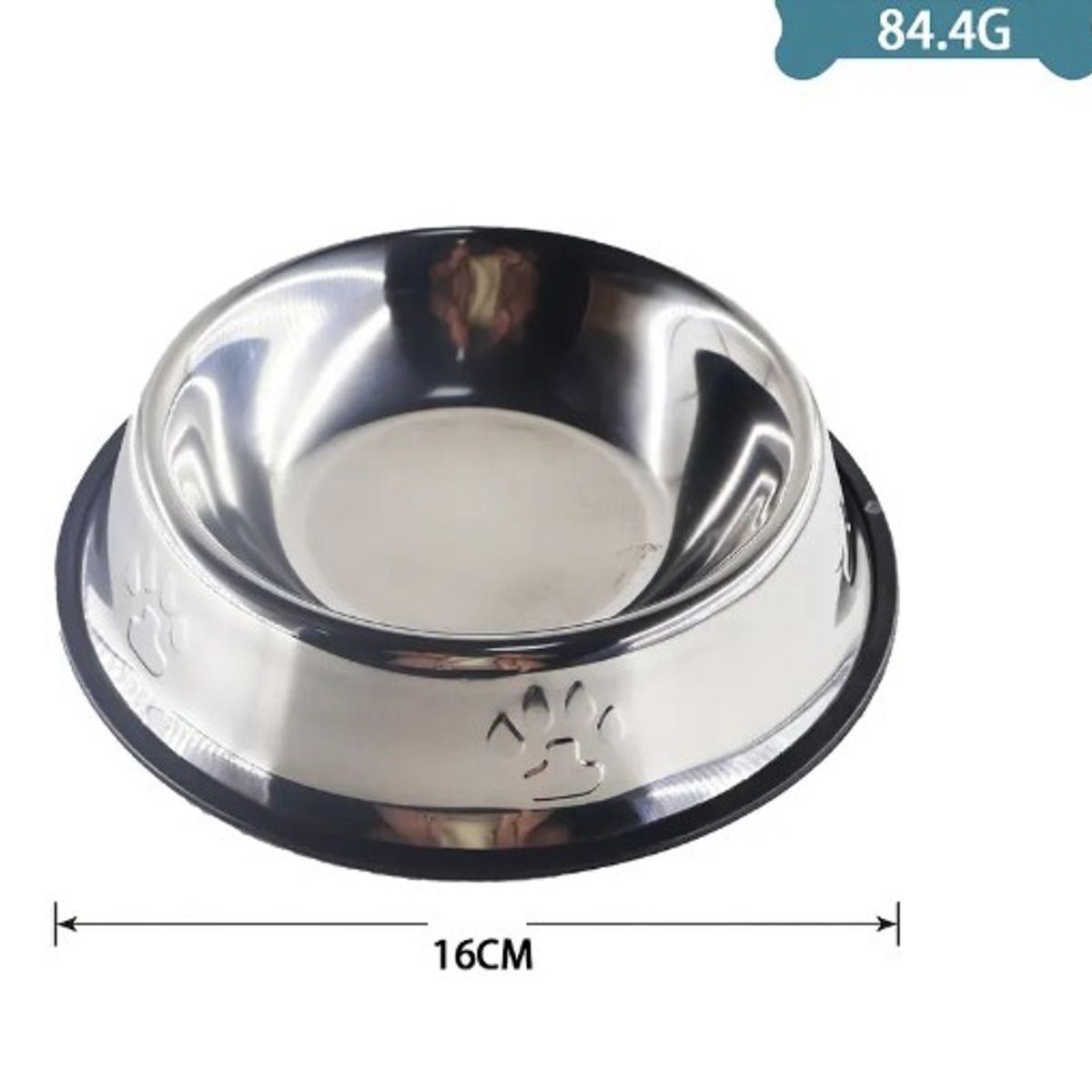 GENERICO - Cuenco Metálico 16Cm Colores Surtidos