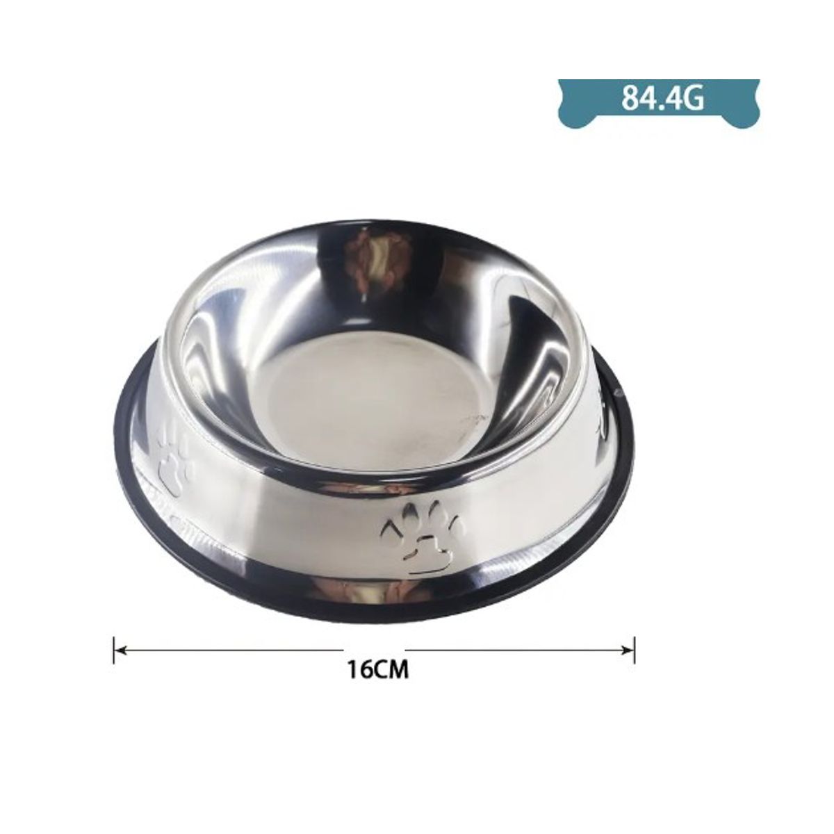 GENERICO - Cuenco Metálico 16Cm Colores Surtidos