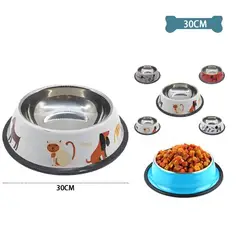 GENERICO - Cuenco Metálico Color Aleatorio 30Cm